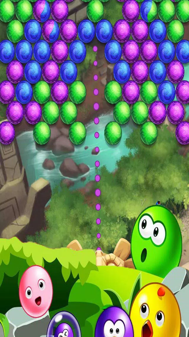 Tangkapan layar Find Hide Templ Ball - Shoot Bubble