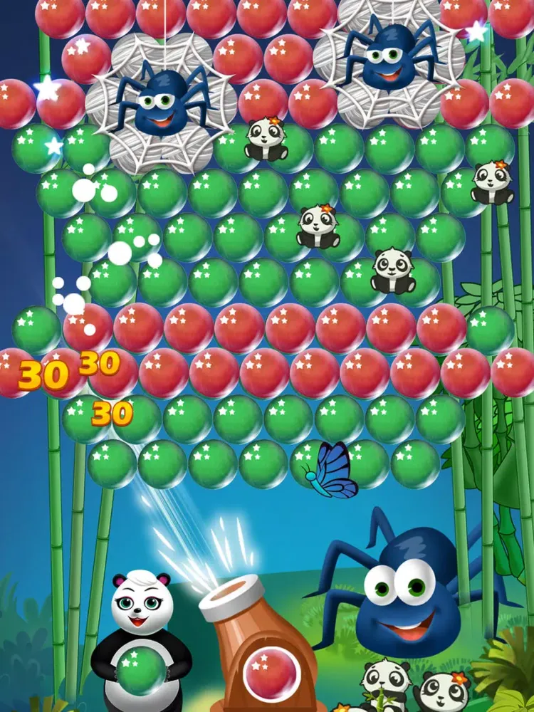 Ảnh chụp màn hình của Bubble Shooter Classic 2021 iPad 