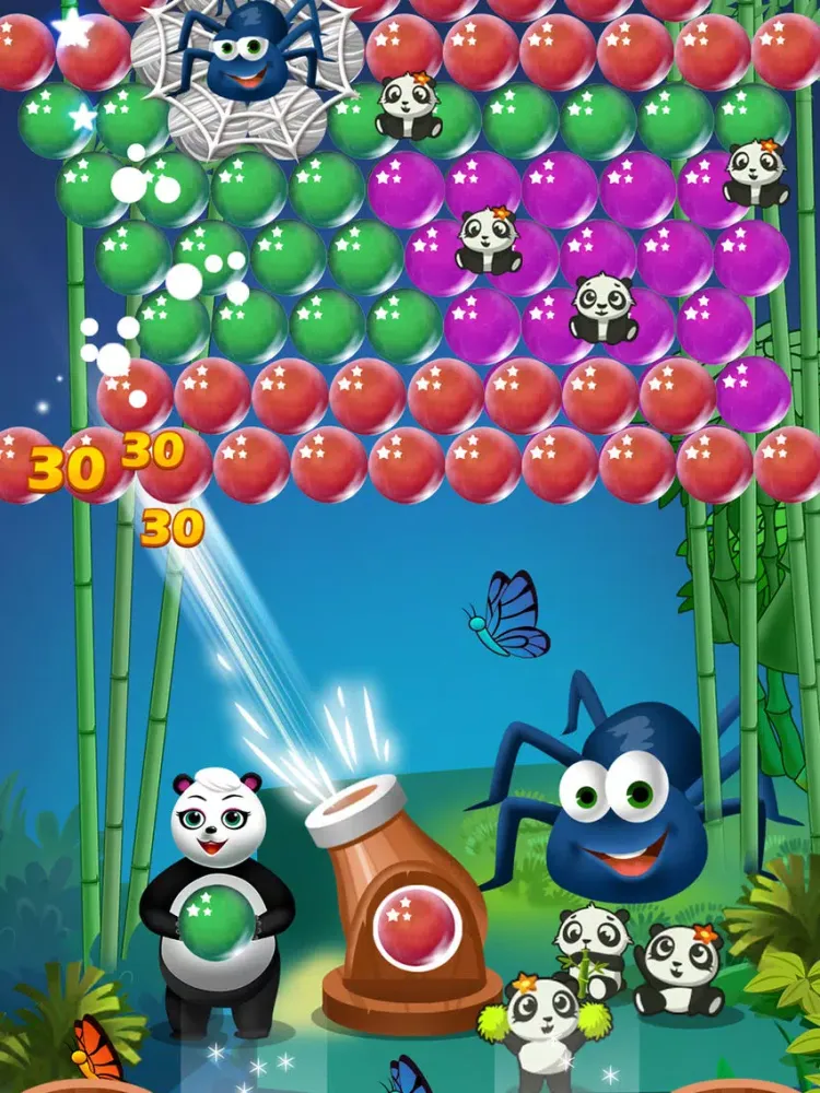 Ảnh chụp màn hình của Bubble Shooter Classic 2021 iPad 