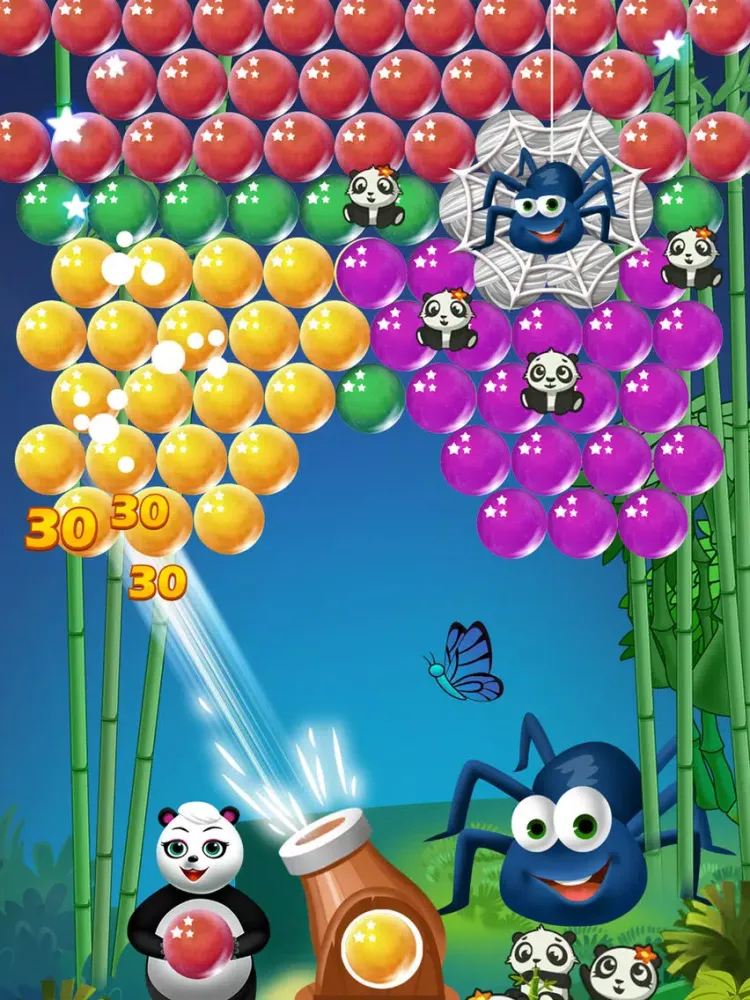 Ảnh chụp màn hình của Bubble Shooter Classic 2021 iPad 