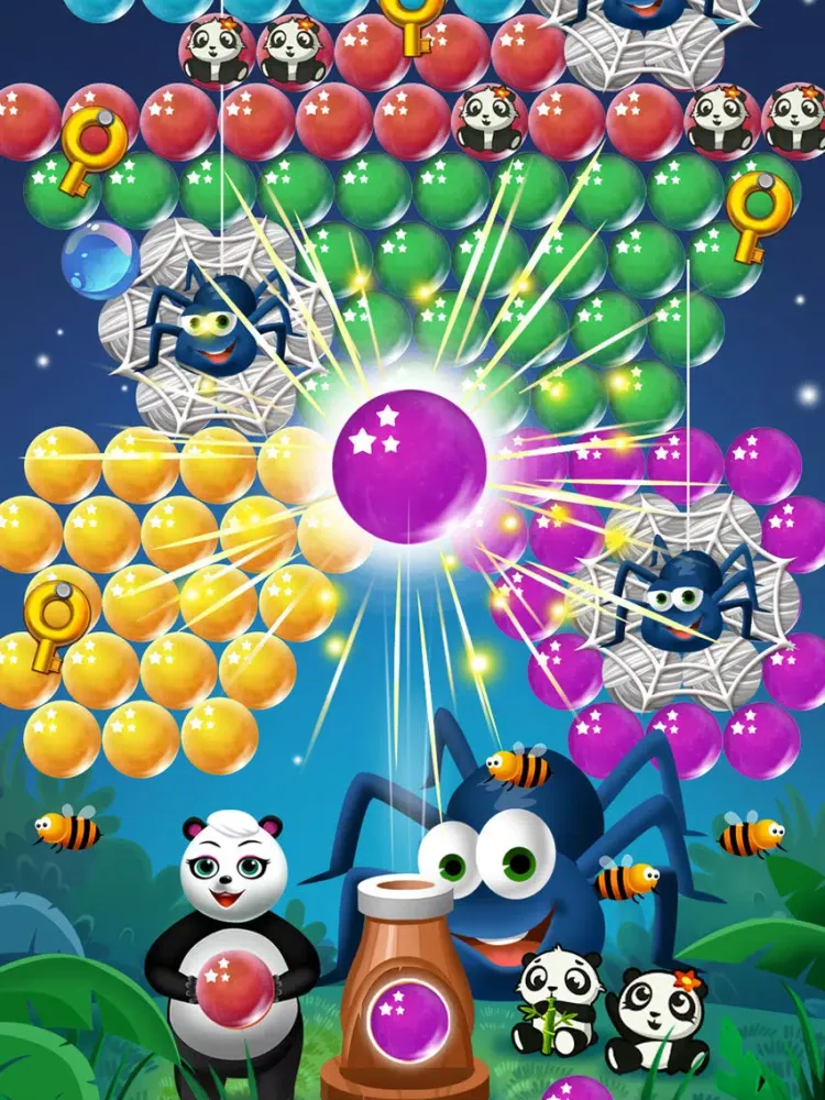 Ảnh chụp màn hình của Bubble Shooter Classic 2021 iPad 