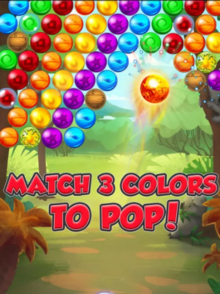 تصاویر Bubble Jungle Planet iPad 