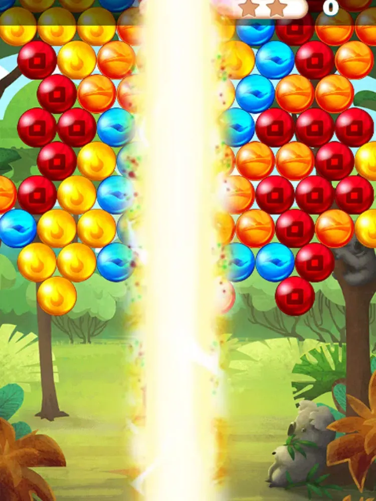 تصاویر Bubble Jungle Planet iPad 