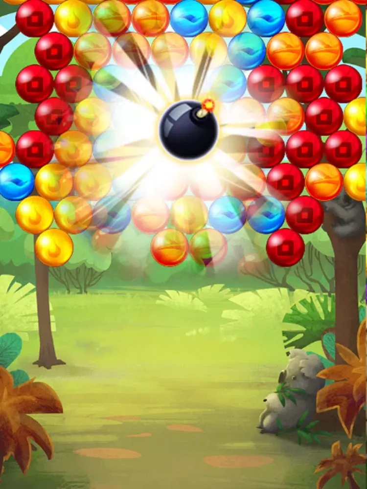 تصاویر Bubble Jungle Planet iPad 