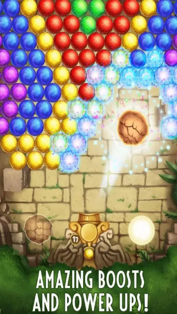 Screenshot di Ancient Bubble Maya