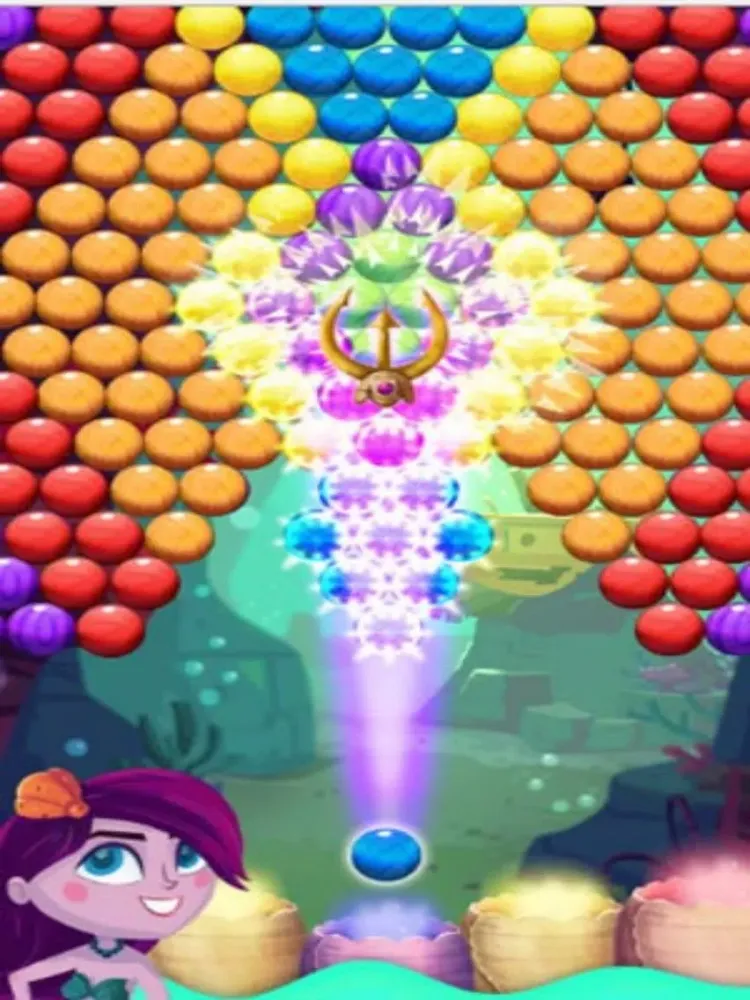 Captures d'écran de Mermaid Ocean Story - Ball Mania 2017 iPad 