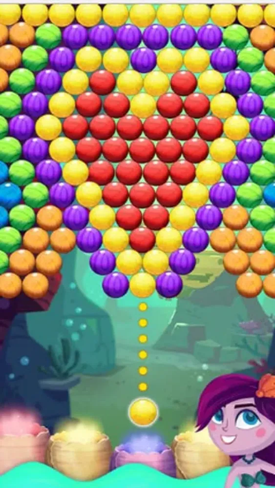 Captures d'écran de Mermaid Ocean Story - Ball Mania 2017