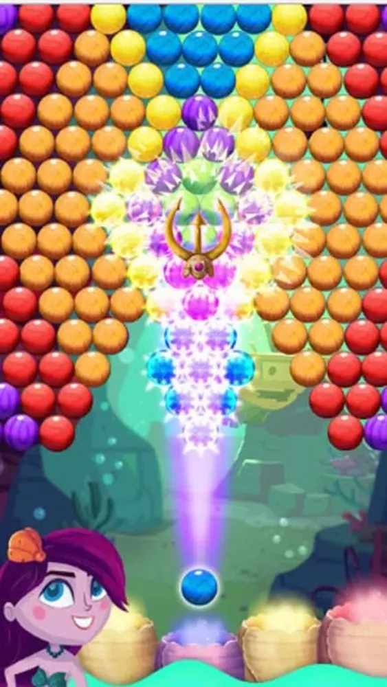 Captures d'écran de Mermaid Ocean Story - Ball Mania 2017
