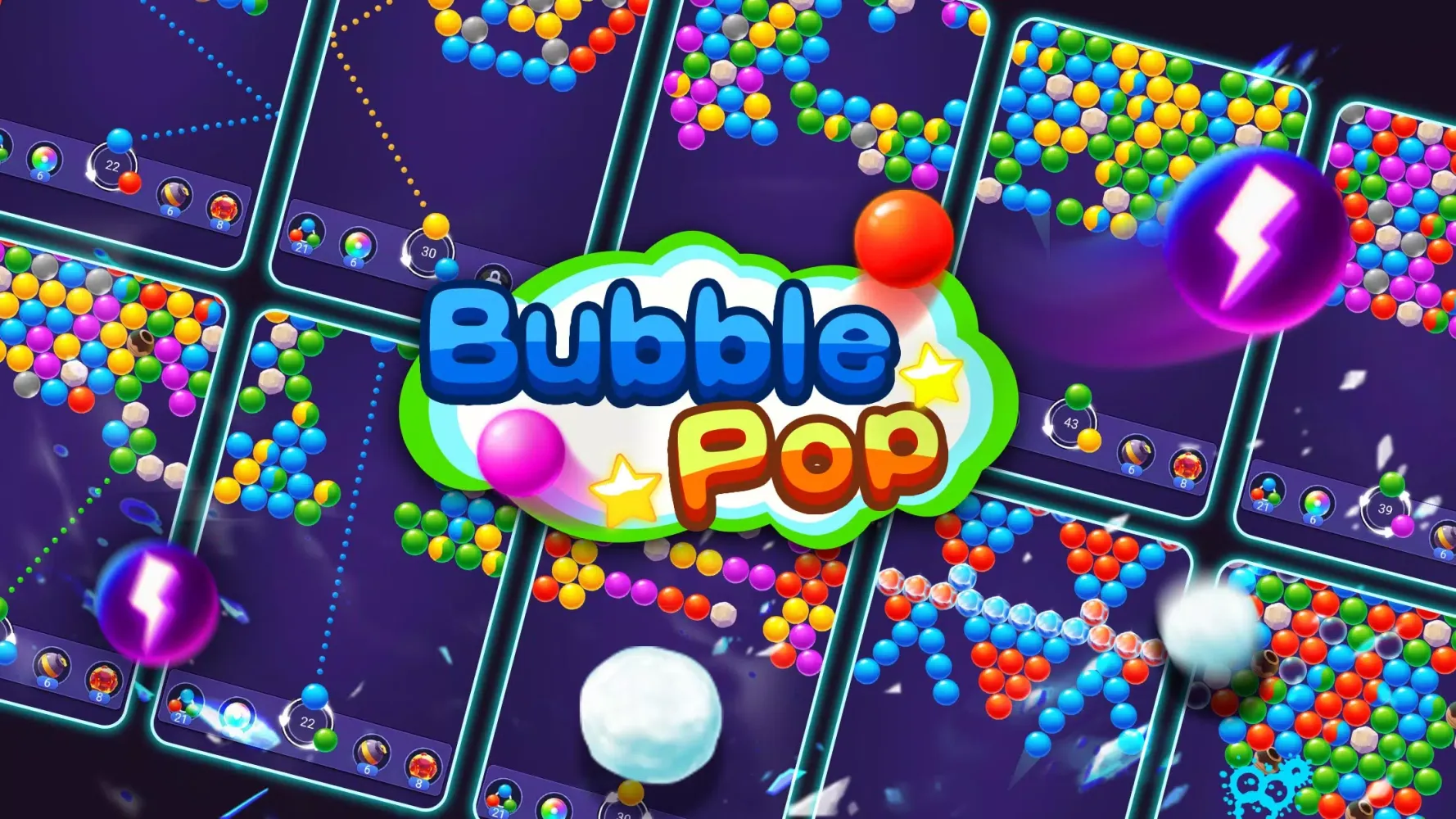 Capturas de tela do Bubble Pop