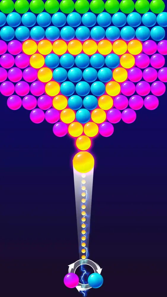 Capturas de tela do Bubble Pop