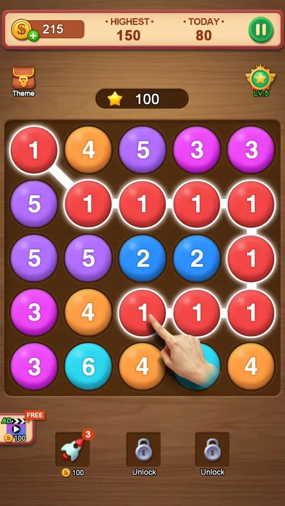 Number Puzzle - bubble match Screenshots