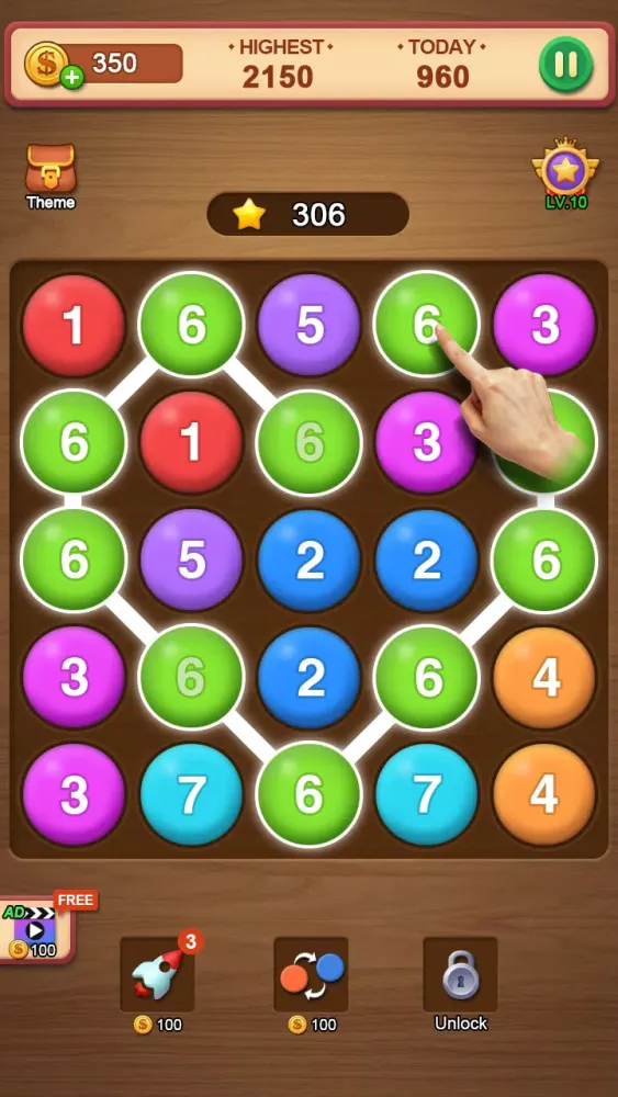 Number Puzzle - bubble match Screenshots