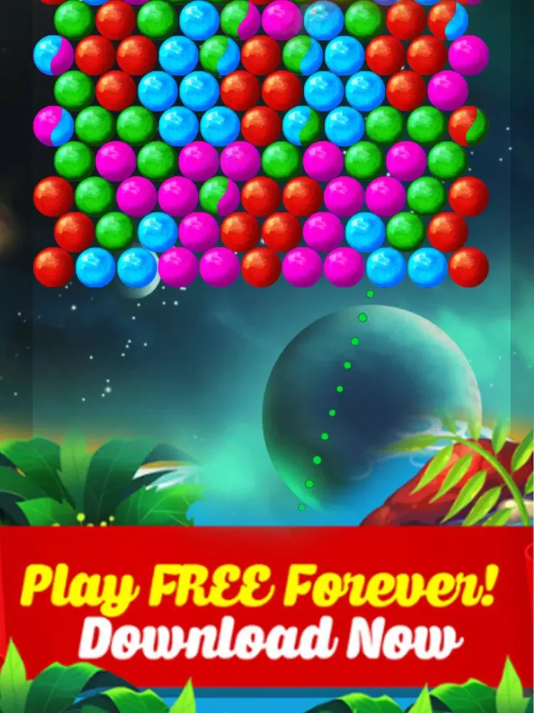 Bubble Alien Free 2017 Edition iPad  স্ক্রিনশট