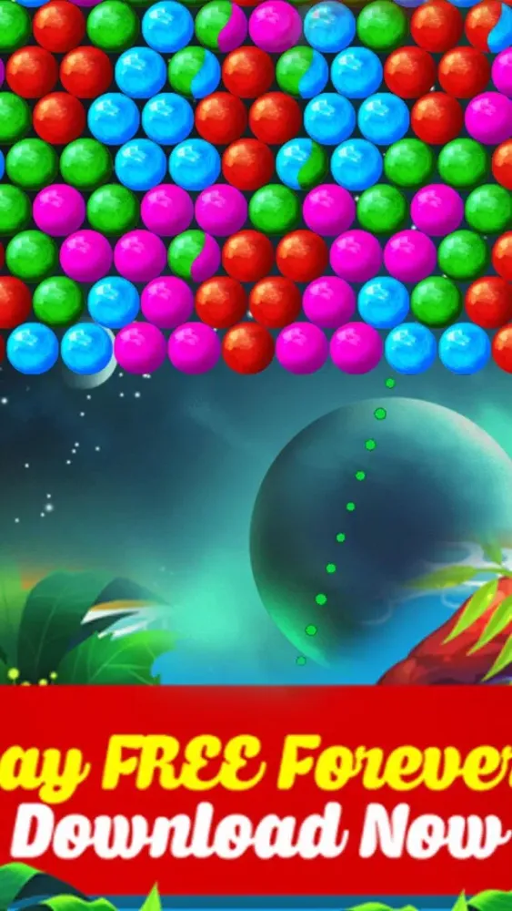 Bubble Alien Free 2017 Edition স্ক্রিনশট