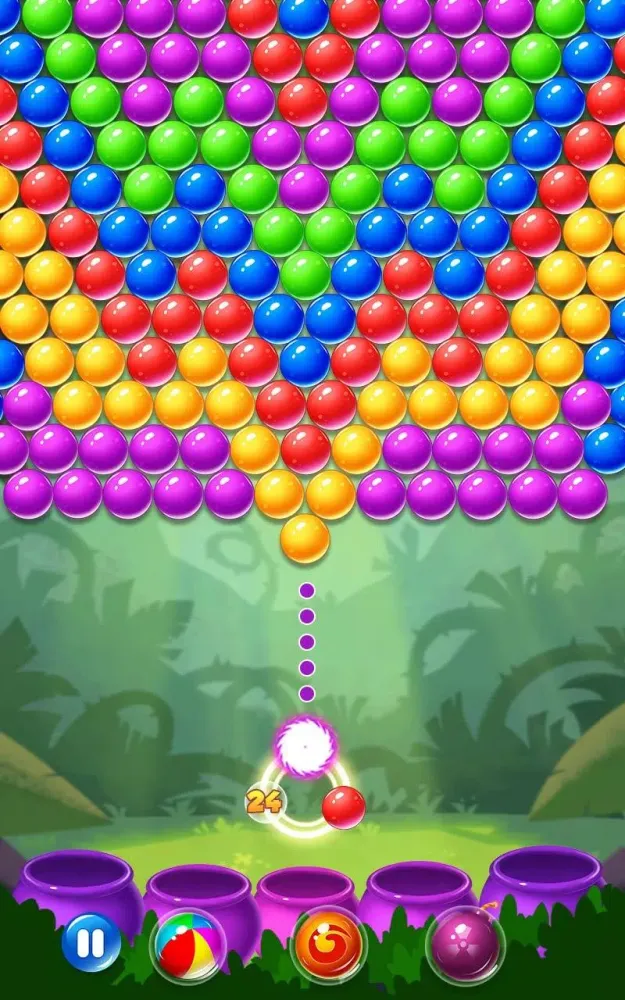 Bubble Shooter - Forest Rabbit Screenshots