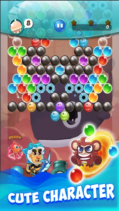 Jelly Bubble Pop! Ocean Recuse Ekran Görüntüleri