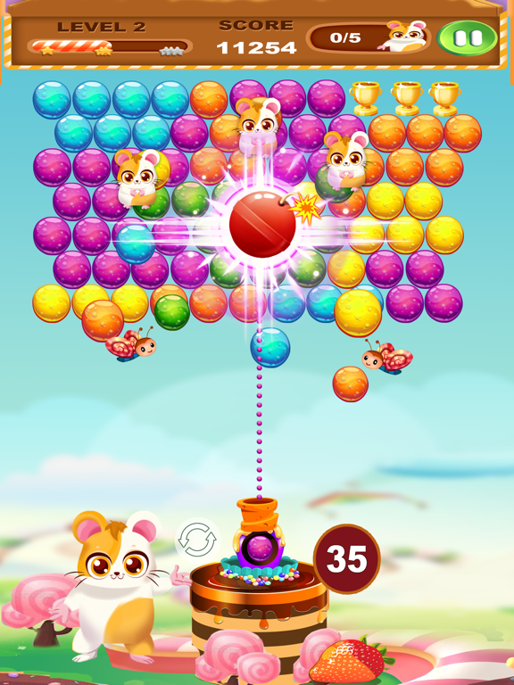 Bubble Sweet Games 2020 iPad  Screenshots