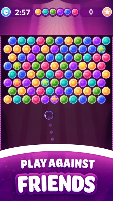 Capturas de tela do Real Money Bubble Shooter Game