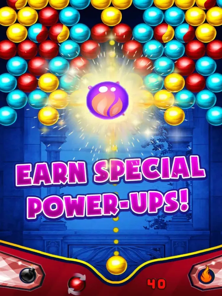 Tangkapan layar Back Ball Rocket iPad 