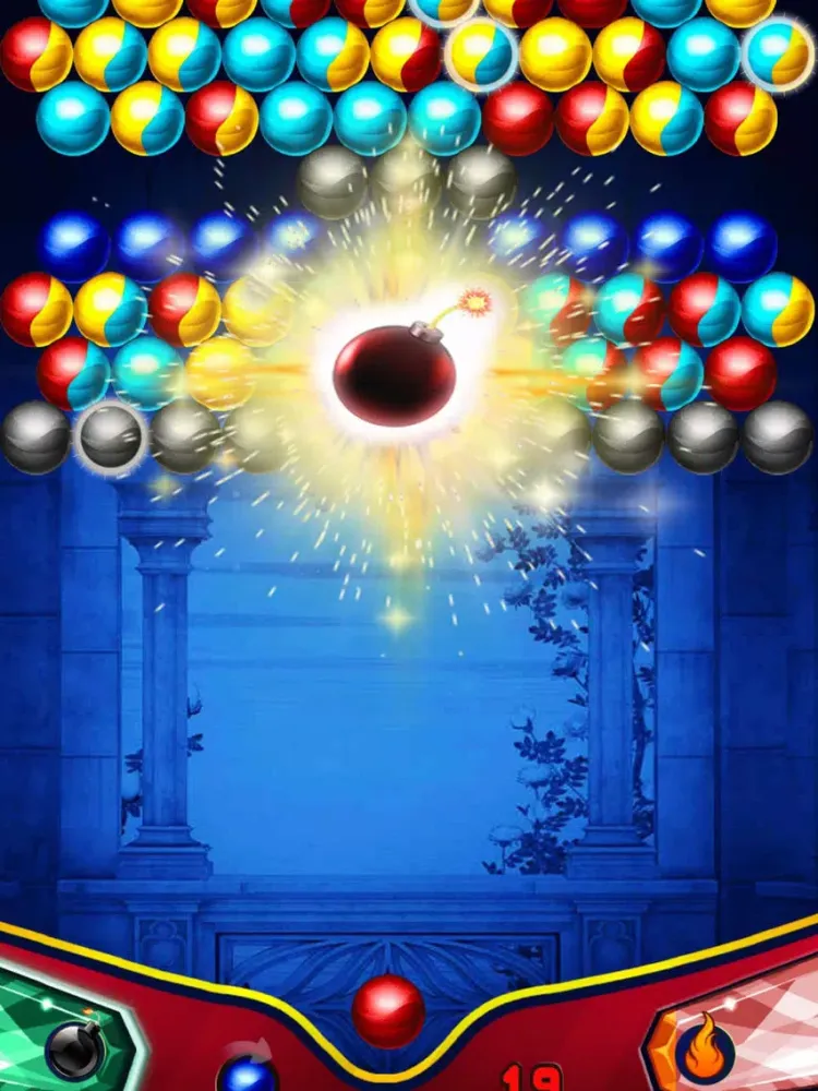 Tangkapan layar Back Ball Rocket iPad 