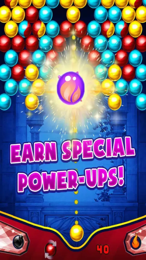 Tangkapan layar Back Ball Rocket