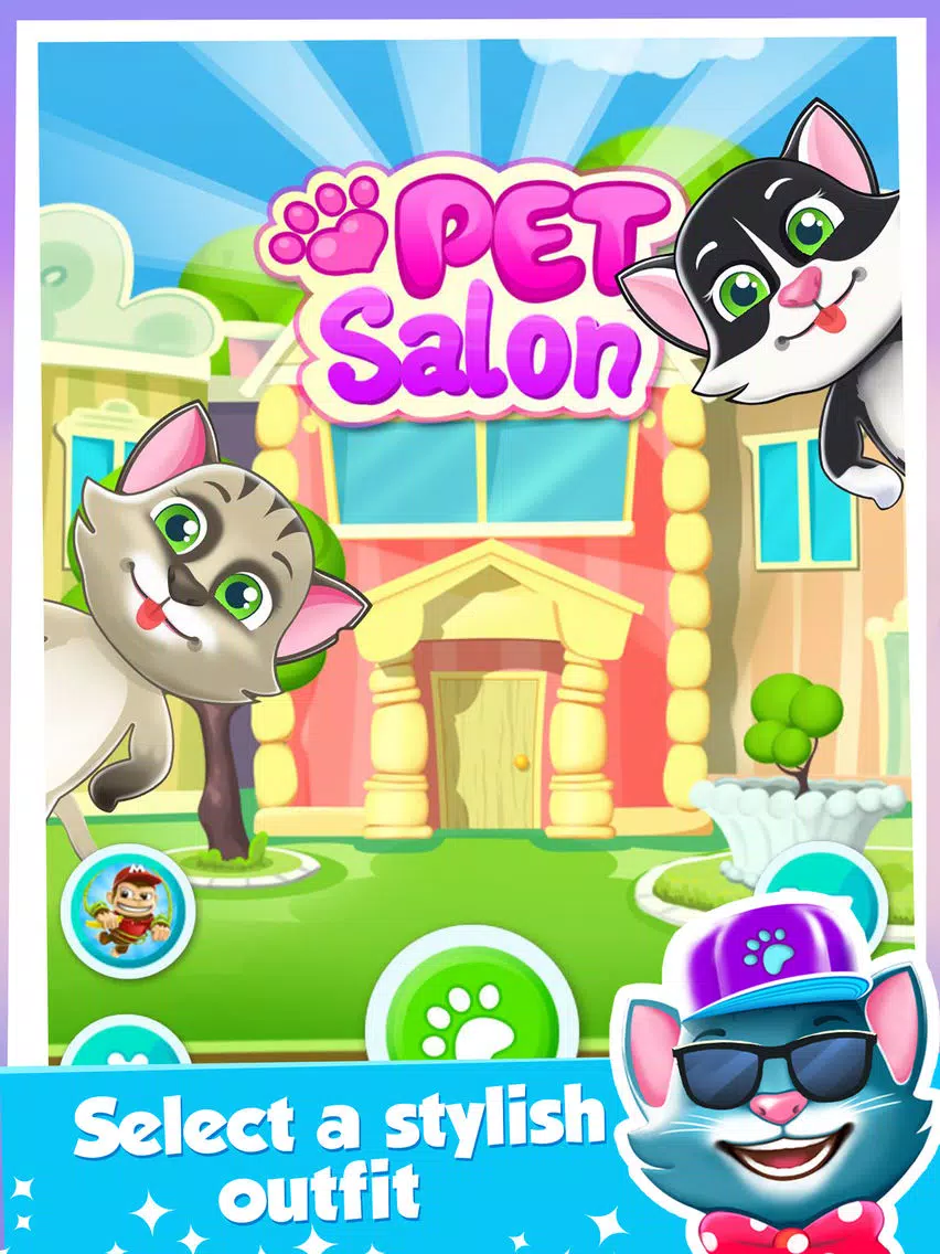 Pet Salon: Cat Dress Up Game iPad  स्क्रीनशॉट