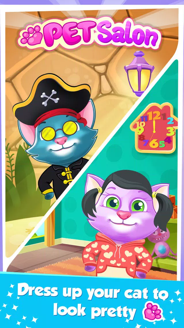 Pet Salon: Cat Dress Up Game स्क्रीनशॉट