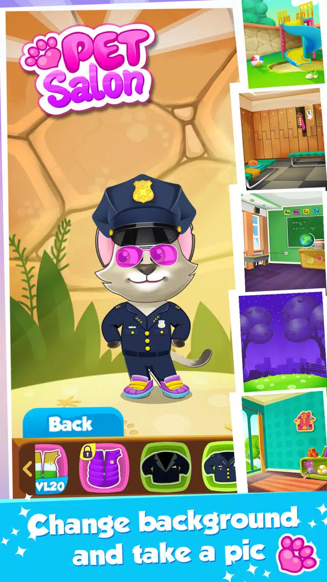 Pet Salon: Cat Dress Up Game स्क्रीनशॉट