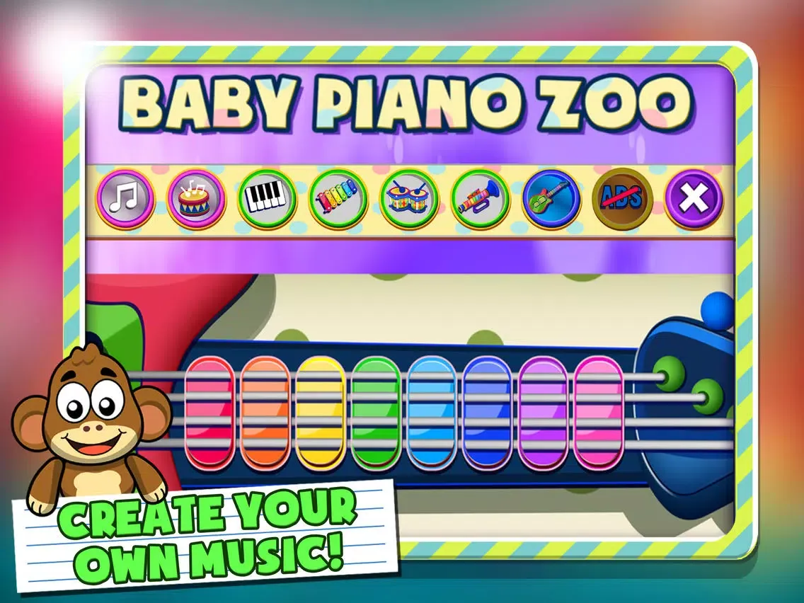 Musical Instruments & Animals iPad  स्क्रीनशॉट