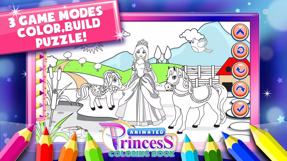 Coloring Book Game: Princess IPA for iOS Download - PGYER IPAHUB