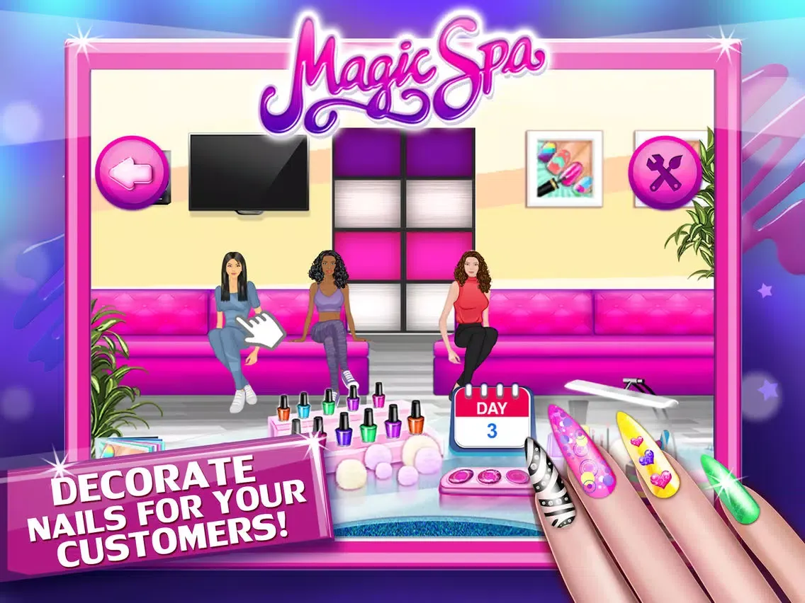 Nail Salon & Toenail Magic Spa iPad  スクリーンショット