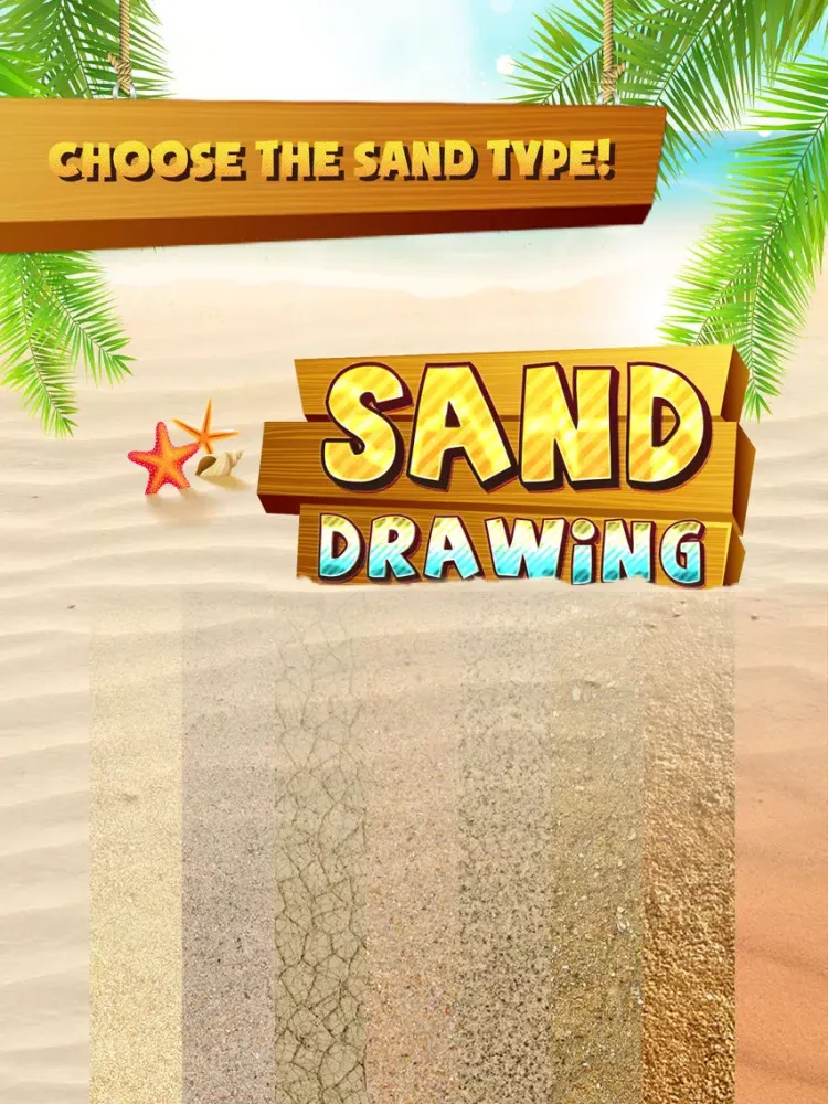 Capturas de pantalla de Sand Drawing App:Write On Sand iPad 