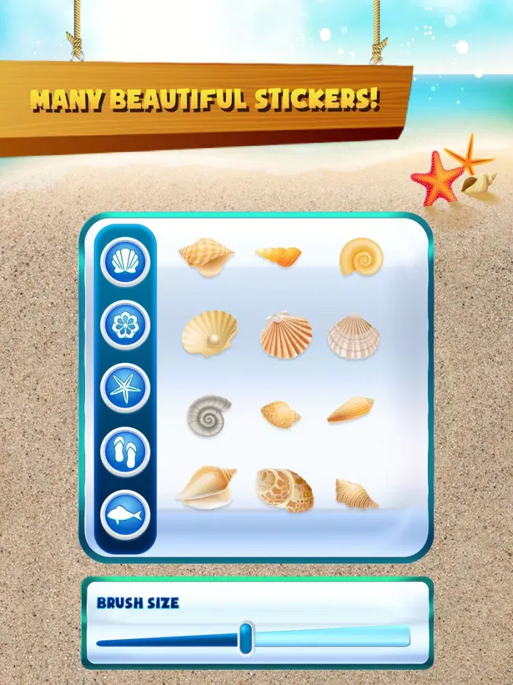 Capturas de pantalla de Sand Drawing App:Write On Sand iPad 