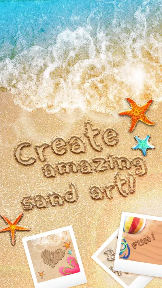 Capturas de pantalla de Sand Drawing App:Write On Sand