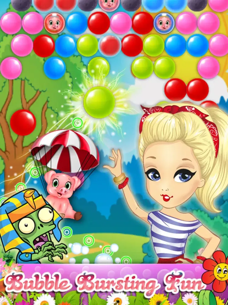 Zrzuty ekranu Bubble Blossom Ball Shooter iPad 