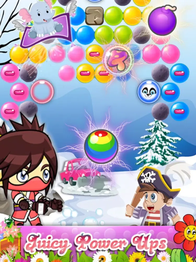 Zrzuty ekranu Bubble Blossom Ball Shooter iPad 