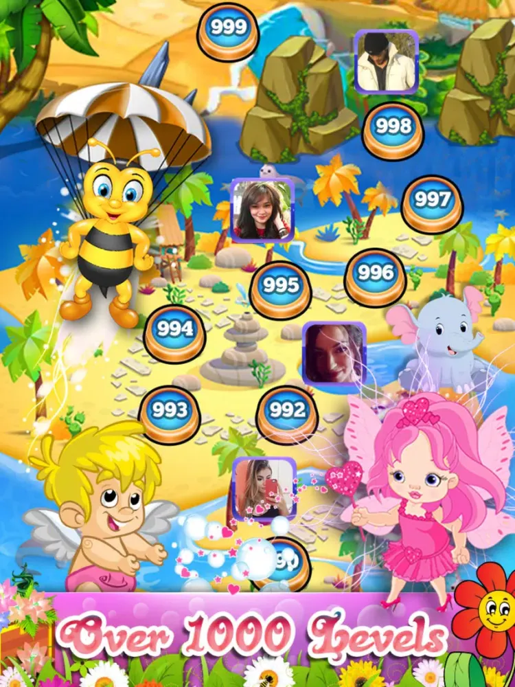 Zrzuty ekranu Bubble Blossom Ball Shooter iPad 