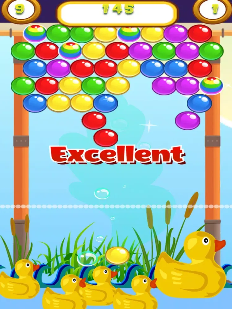 Capturas de pantalla de Bubble Shooter - Duck Shoot iPad 
