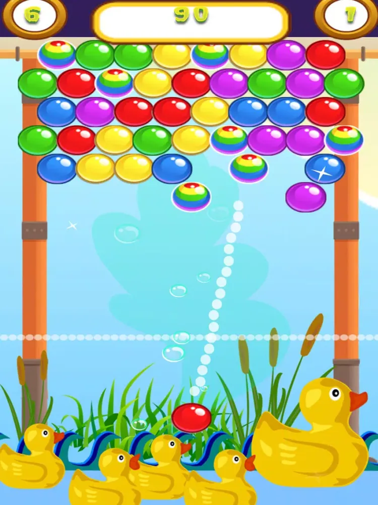 Capturas de pantalla de Bubble Shooter - Duck Shoot iPad 