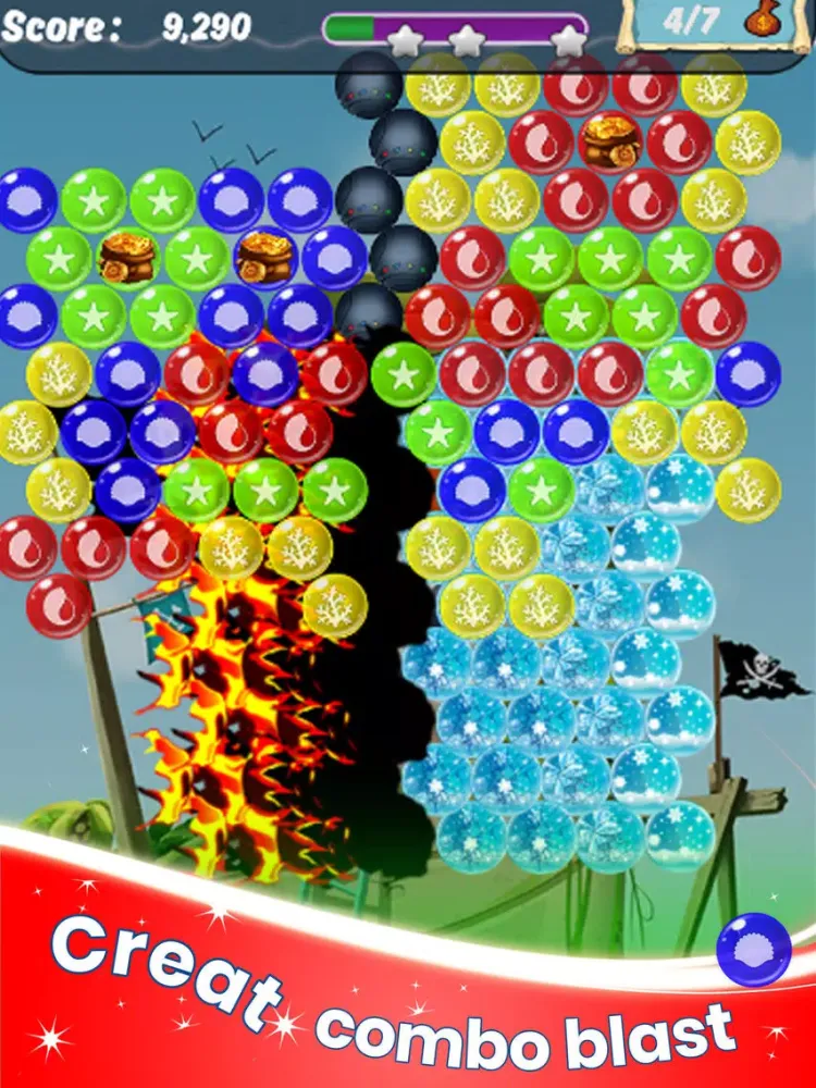 Скриншоты Bubble Shooter, Bubble Pop iPad 