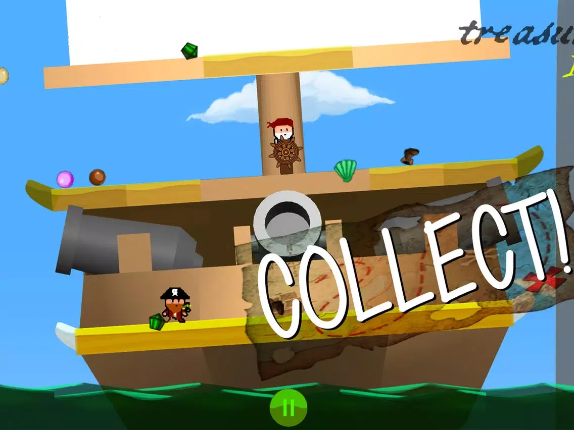 Bouncing Buccaneers:Booty Fall iPad 应用截图