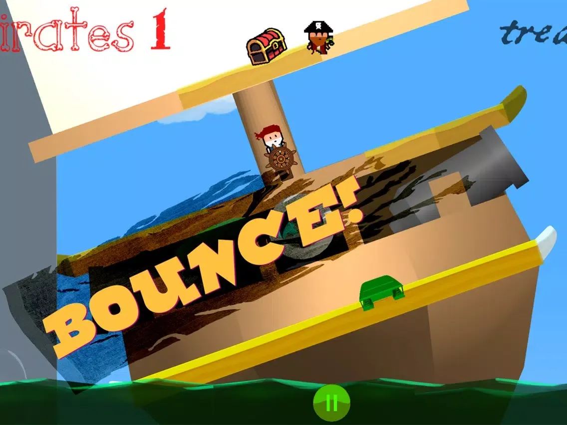 Bouncing Buccaneers:Booty Fall iPad 应用截图