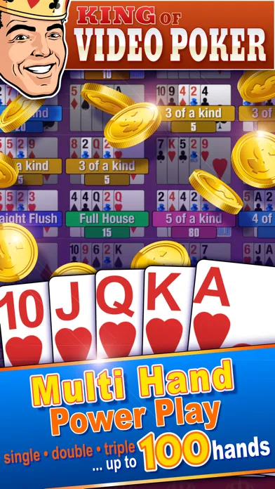 King Of Video Poker Multi Hand Screenshots