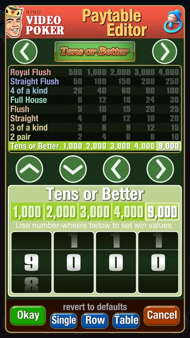 King Of Video Poker Multi Hand Screenshots