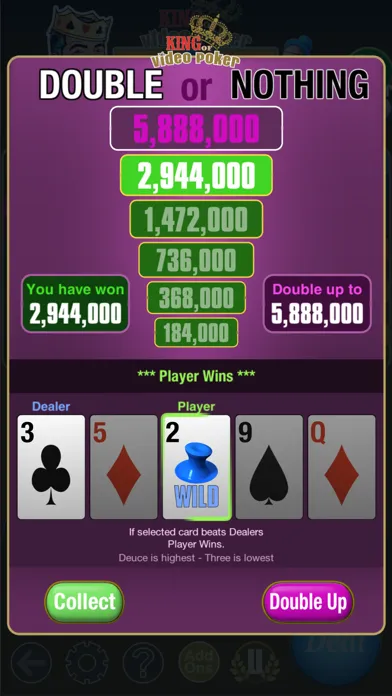 King Of Video Poker Multi Hand Screenshots
