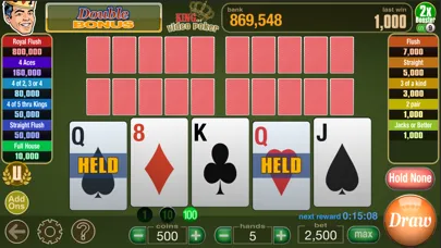 King Of Video Poker Multi Hand Screenshots