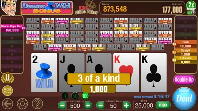 King Of Video Poker Multi Hand Screenshots