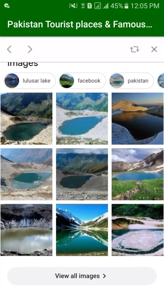 Pakistan Tourism App Screenshots