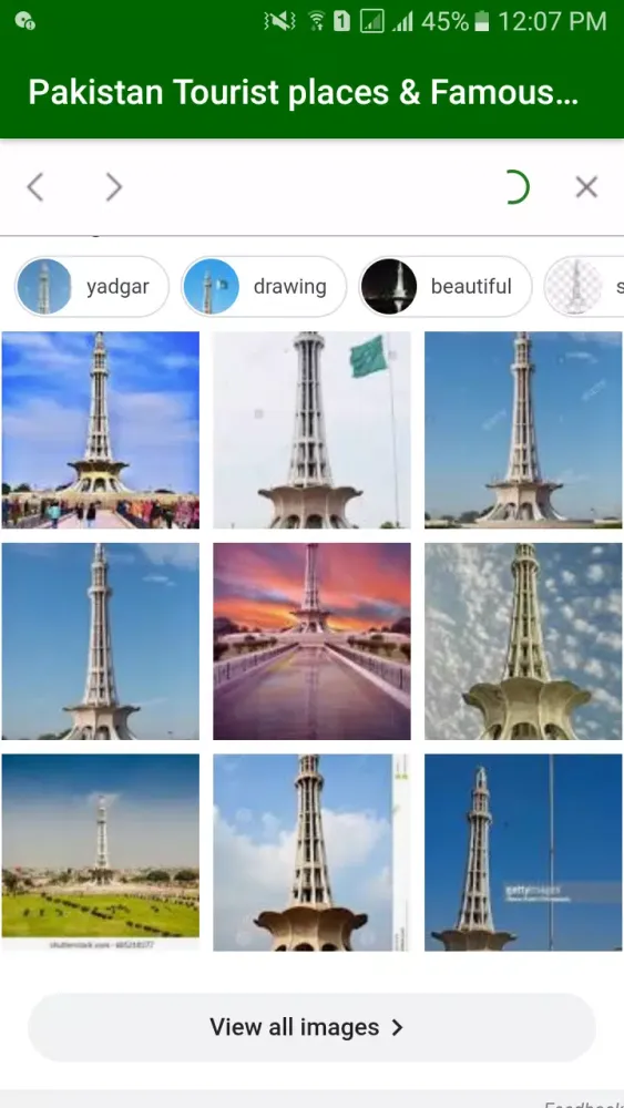 Pakistan Tourism App Screenshots