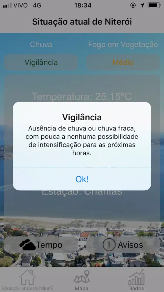 ภาพหน้าจอของ AlertaDCNit